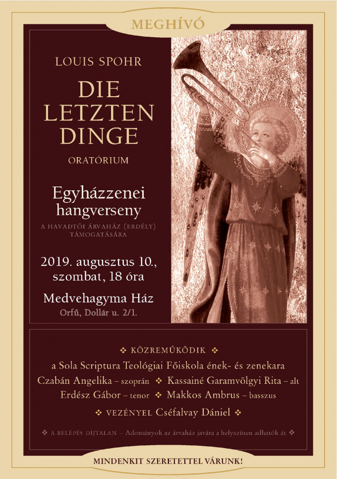 Egyházzenei hangverseny, Orfű