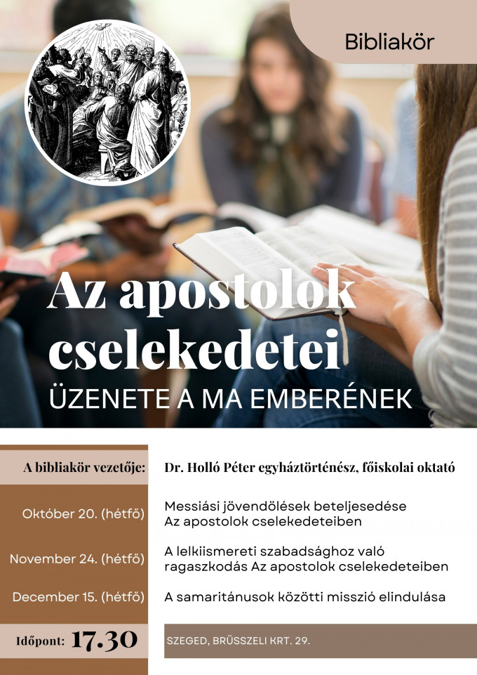 Bibliakör - Szegeden