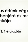 Jézus szolgálata Mal.3,1-6 alapján